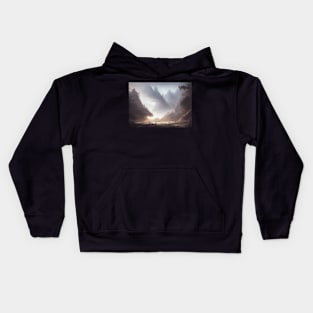 landscape pictures for wall countryside Kids Hoodie